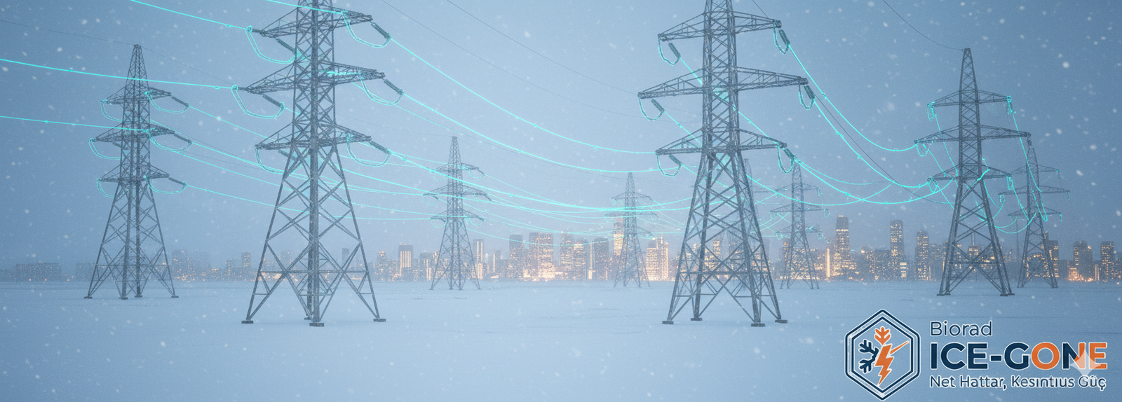 Ice-Gone ile korunan enerji hatları